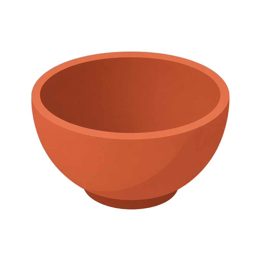 Illustration of a ceramic bowl