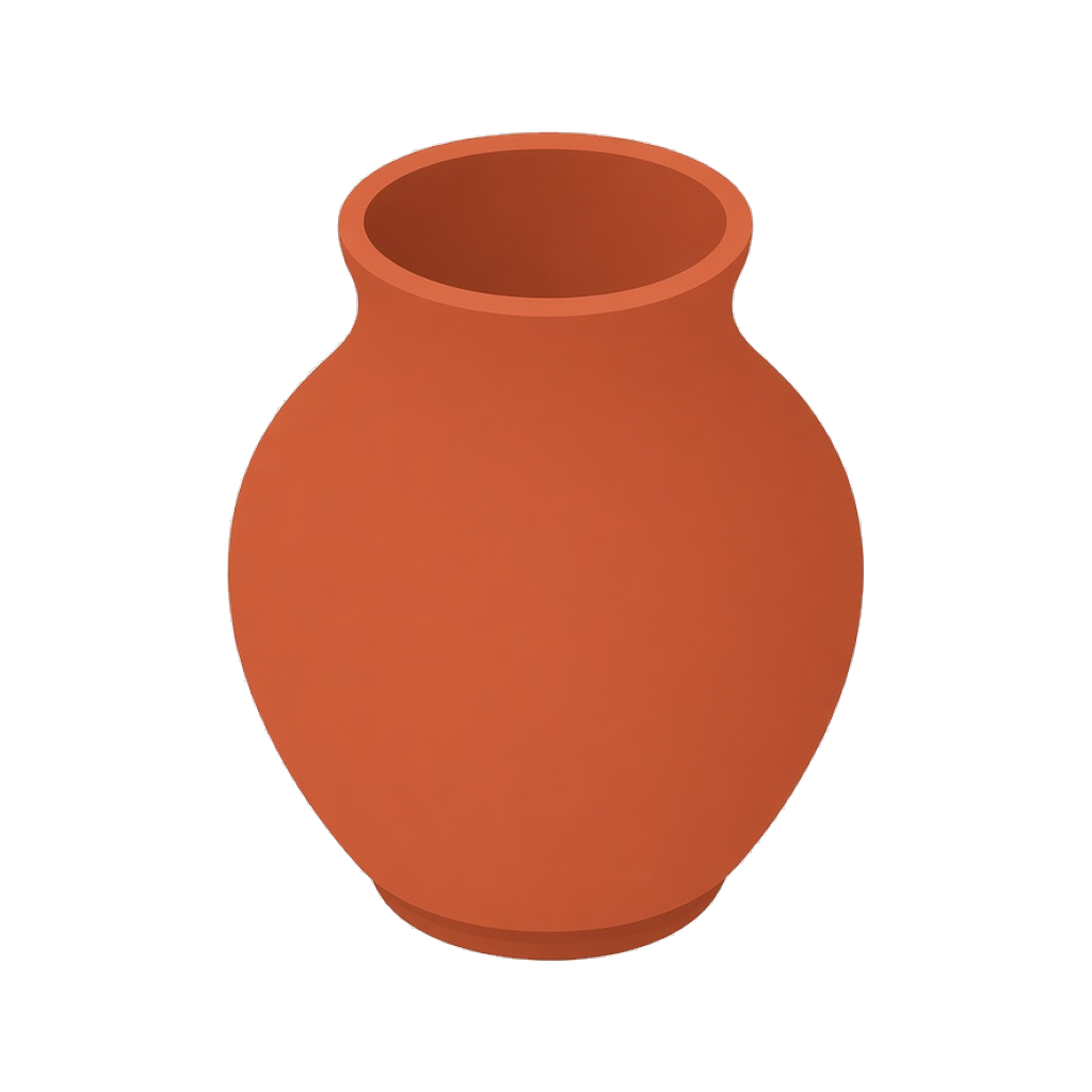 Illustration of a ceramic vase